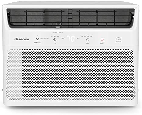 Hisense 450-sq ft WiFi Window Air Conditioner (115-Volt; 10000-BTU) Energy Star, White