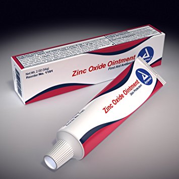 Dynarex Zinc Oxide Ointment Tube, 2 Ounce