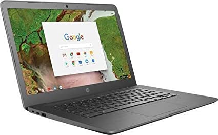 2019 HP 14" HD Touchscreen Chromebook Laptop PC, Intel Celeron N3350 Processor, 4GB RAM, 32GB eMMC, 802.11ac, Bluetooth, USB-C 3.1, No DVD, Chrome OS ( Grey)