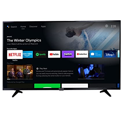 Panasonic 108 cm (43 Inches) Full HD Smart Android LED TV TH-43LS670DX (Black) (2022 Model)