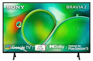 Sony BRAVIA 2 Series 126 cm (50 inches) 4K Ultra HD Smart LED Google TV K-50S25 (Black)