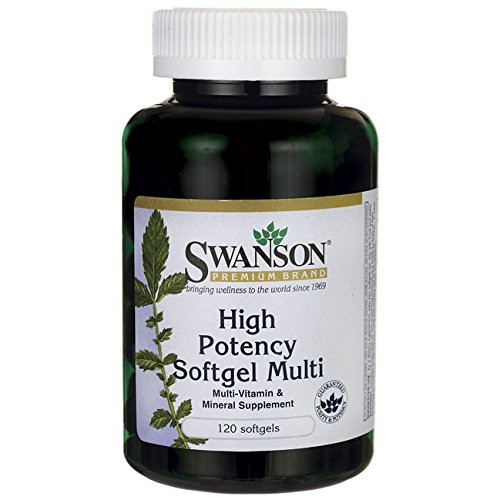 Swanson High Potency Softgel Multivitamin 120 Sgels