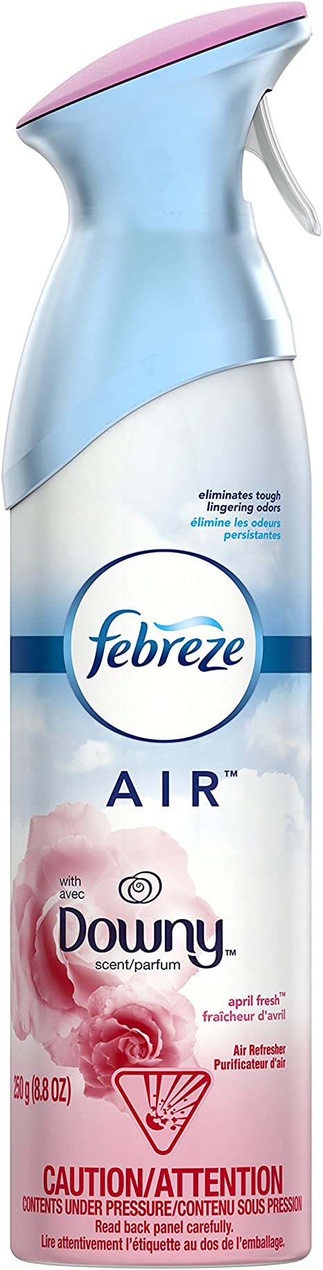 Febreze AIR Freshener Spray with Dawn Scent, Odor Eliminator, April Fresh (1 Count, 250 g)