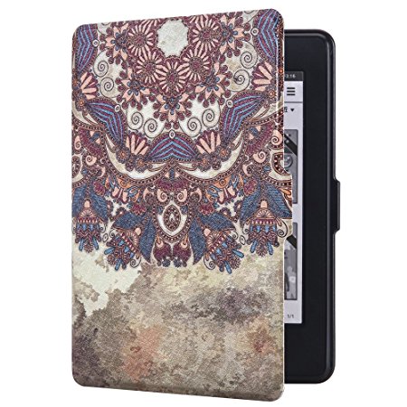 HUASIRU Painting Case for Amazon Kindle Paperwhite (2012, 2013 and 2015 Versions), Tribal chic
