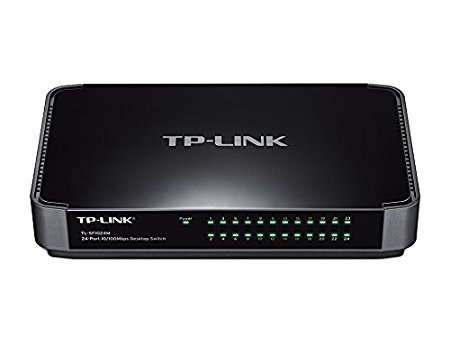 TP-Link 24-Port Fast Ethernet Desktop Switch (TL-SF1024M)