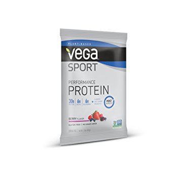 SAMPLE SIZE Vega Sport Performance Protein Powder, Berry, 1.5 Ounce