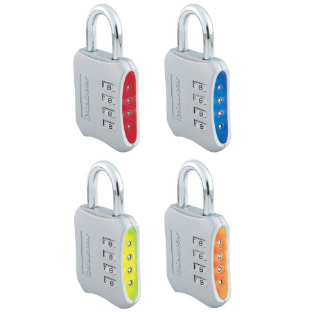 Master Lock 653d Master Lock® Set Your Own Combo Padlock Assorted Colors