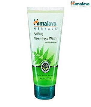 Himalaya Herbals Purifying Neem & Turmeric Face Wash Normal to Oily Skin Soap Free (Free from Parabens SLS /SLES Phthalates)
