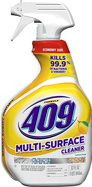 Formula 409 All Purpose Cleaner Spray Bottle, Lemon, 32 Fluid Ounces
