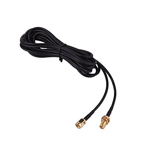 3M Meter Antenna RP-SMA Extension Cable for WiFi Router