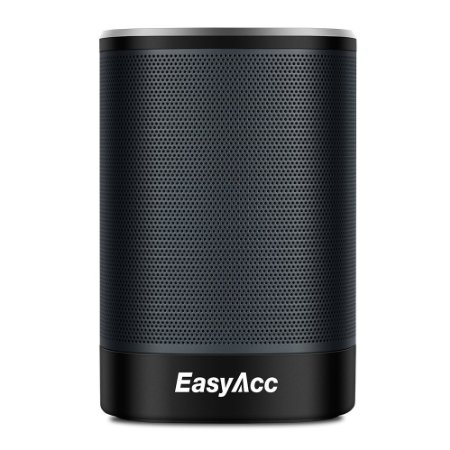 Bluetooth Speakers, EasyAcc DP100 Ultra-portable Wireless 4.0 Speaker with Microphone and Aux Function, 4w Driver and up to 25 Hours of Playtime, Black