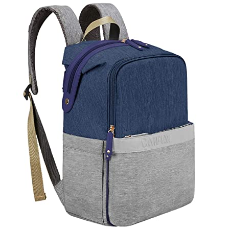 Diaper Bag Backpack, CANWAY Unisex Diaper Bag Travel Nappy baby Bag (Blue)