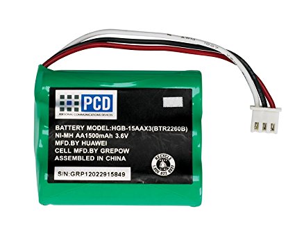 OEM Manufactured Standard Battery (1500 mAh, NI-MH) for Huawei Home Phone Connect