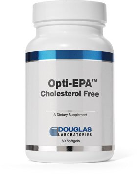 Douglas Laboratories® - Opti-EPA Cholesterol Free - Supports Brain, Eyes, Pregnancy and Cardiovascular Health* - 60 Softgels