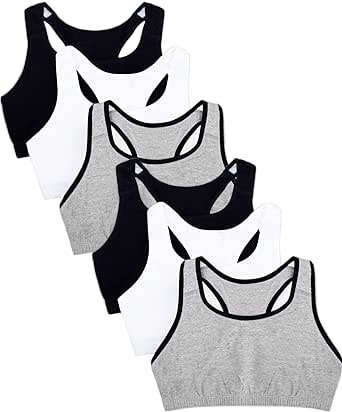 Fruit of the Loom Women's Built Up Tank Style Sports Bra Value Pack