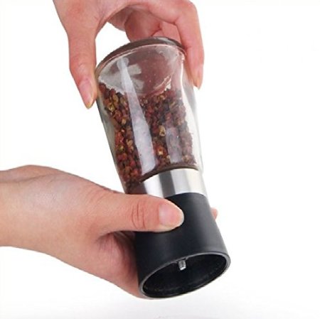 LOHAS Home Salt / Pepper Grinder, Clear Viewing Chamber