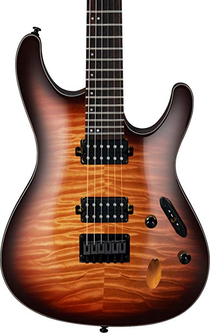 Ibanez S Series S621QM Electric Guitar Dragon Eye Burst 888365939124