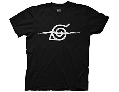 Ripple Junction Naruto - Shippuden Anti Leaf Symbol Adult T-Shirt