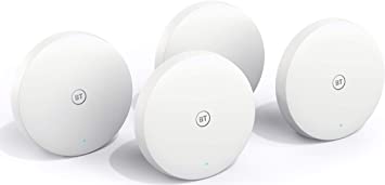BT Mini Whole Home Wi-Fi, Bundle Pack of 4 Discs (Trio   Additional)