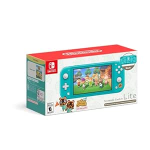 Nintendo Switch™ Lite (Timmy & Tommy’s Aloha Edition) Animal Crossing™: New Horizons Bundle (Full Game Download Included)