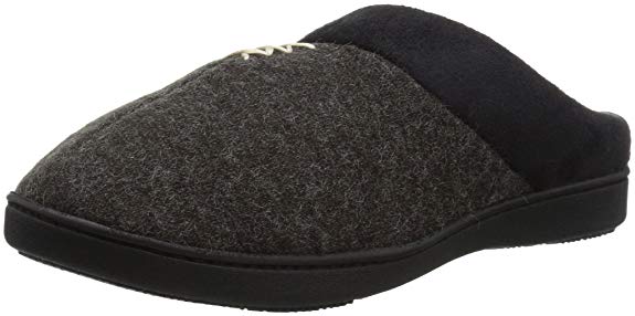 ISOTONER Women's Marisol Slip On Cushioned Slipper with All Around Memory Foam for Indoor/Outdoor Comfort