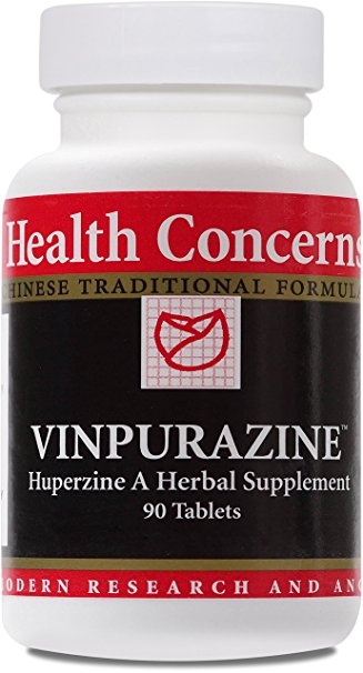 Health Concerns - Vinpurazine - Huperzine A Herbal Supplement - 90 Tablets