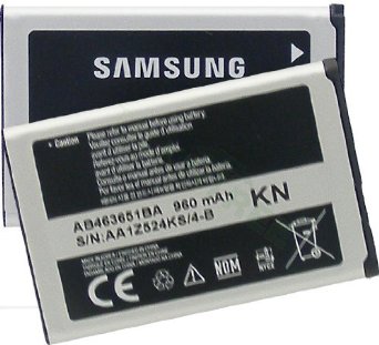 SAMSUNG OEM AB463651BA BATTERY FOR M330 M340 R450 R451c M540 M550 T559 RANT