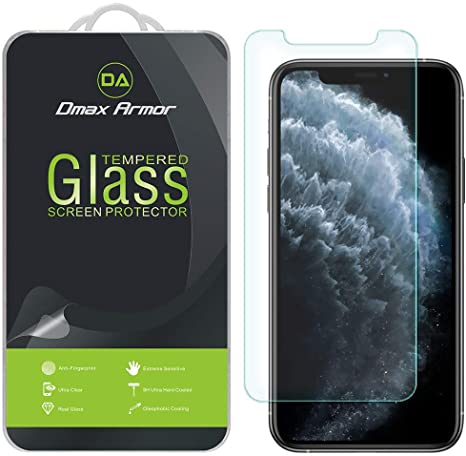 (2 Pack) Dmax Armor for Apple iPhone 11 Pro (5.8 inch) Tempered Glass Screen Protector