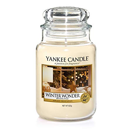 Yankee Candle Large Jar Scented Candle, Winter Wonder