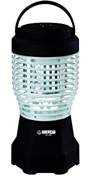 American Outland BZ5001 Portable Bug Zapper with Rechargeable UV-A LED Light and LED Emergency Light