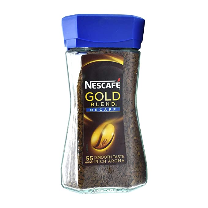 Nescafe Gold Blend Decaff, Smooth Taste Rich Aroma Coffee - 100g