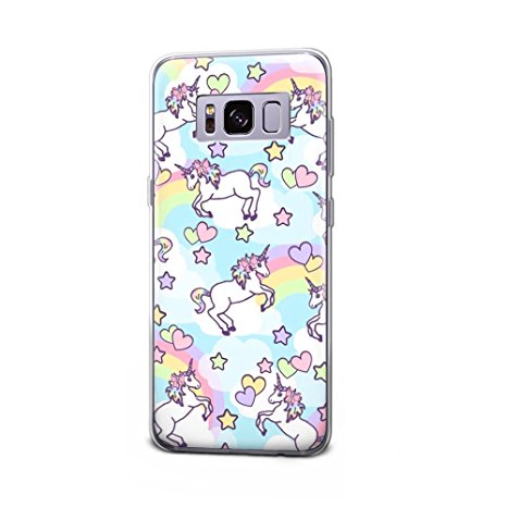 GSPSTORE OnePlus 3 case,OnePlus 3T case Unicorn Cartoon Pattern Cute Hard Plastic Protector Cover For OnePlus 3/OnePlus 3T #04