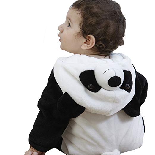 Tonwhar Unisex-Baby Animal Onesie Costume Cartoon Outfit Homewear