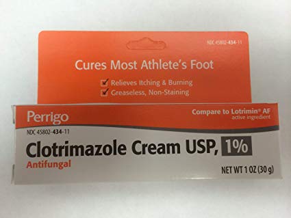 Clotrimazole Cream USP 1% 1 Oz Cures Most Athlete's Foot (2)