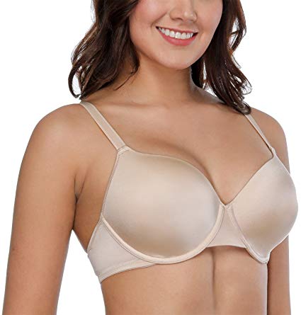 ATTRACO Women's Full Figure Unlined Bras Wire-Free Bralette Minimizer