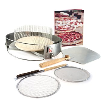 Pizzacraft PC7003 Pizzaque Super Deluxe Kettle Grill Pizza Kit