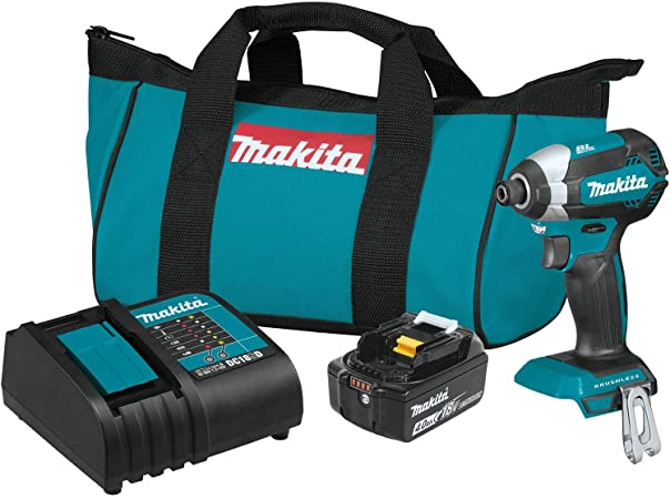 Makita XDT13SM1 18V LXT® Lithium-Ion Brushless Cordless Impact Driver Kit (4.0Ah)