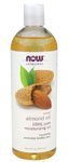 NOW solutions Sweet Almond Oil Moisturizing Oil 16 ounce