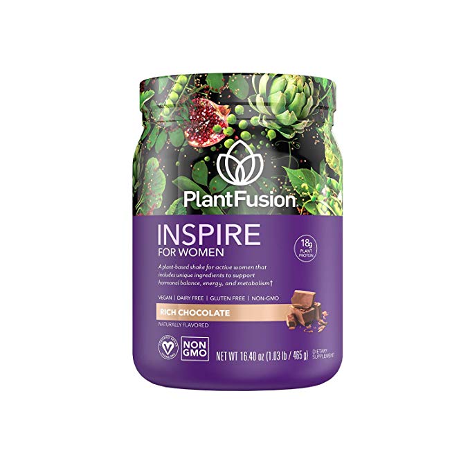 PLANTFUSION Rich Chocolate Inspire for Women, 16.4 OZ