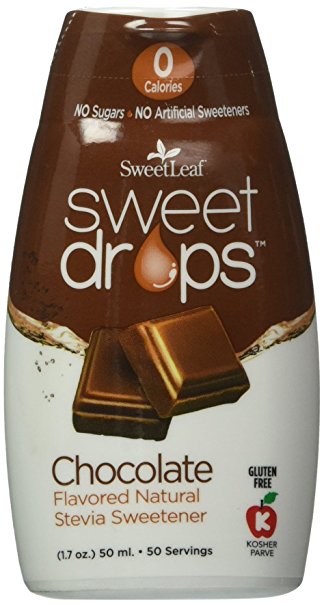 SweetLeaf Sweet Drops, Chocolate, 1.70 Ounce