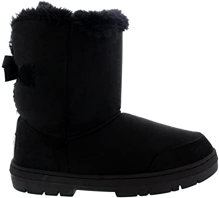 Womens One Bow Tall Classic Waterproof Winter Rain Snow Boots