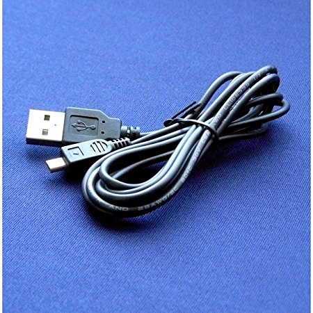 Olympus VG-160 Digital Camera Compatible USB 2.0 Cable Cord – CB-USB7 Model – 5 feet Black - Bargains Depot®