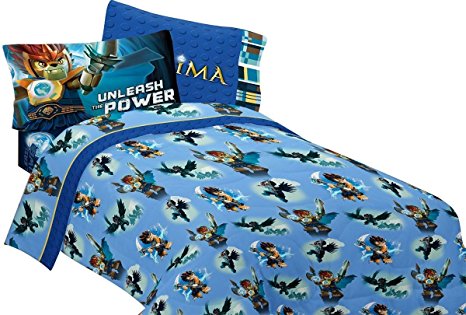 LEGO Legends of Chima Full Polyester Bedding Sheet Set Sheets