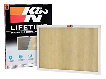 K&N Home Reusable Air AC Furnace Filter, 20x24x1