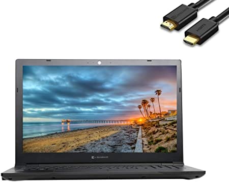 2020 Toshiba Dynabook Tecra A50-F 15.6" Full HD(1920x1080) Business Laptop (Intel Quad Core i7-8565U, 16GB RAM, 512GB SSD) Wi-Fi 6, Type-C, HDMI, DVD, VGA, Windows 10 Pro  IST HDMI Cable