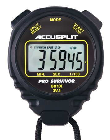ACCUSPLIT Pro Survivor - A601X Stopwatch Clock Extra Large Display