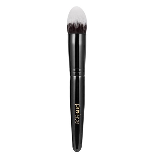 Best Synthetic Kabuki Tapered Brush Great for Concealer and Corrector Makeup - Perfect to Cover Dark Circles Darkspot Acne Scars Fine Lines Especially for Eyes Maximum Full Coverage（Black）