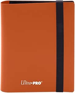 Ultra Pro E-15370 Eclipse 2 Pocket Pro Binder-Pumpkin Orange