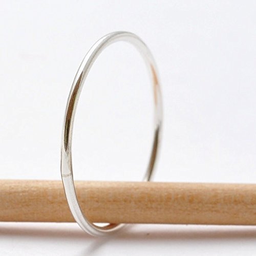 Simple 925 Sterling Silver Bands