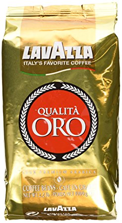 Lavazza Qualita Oro Italian Coffee Whole Beans 2.2 Pound